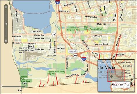 imperial beach earthquake zones