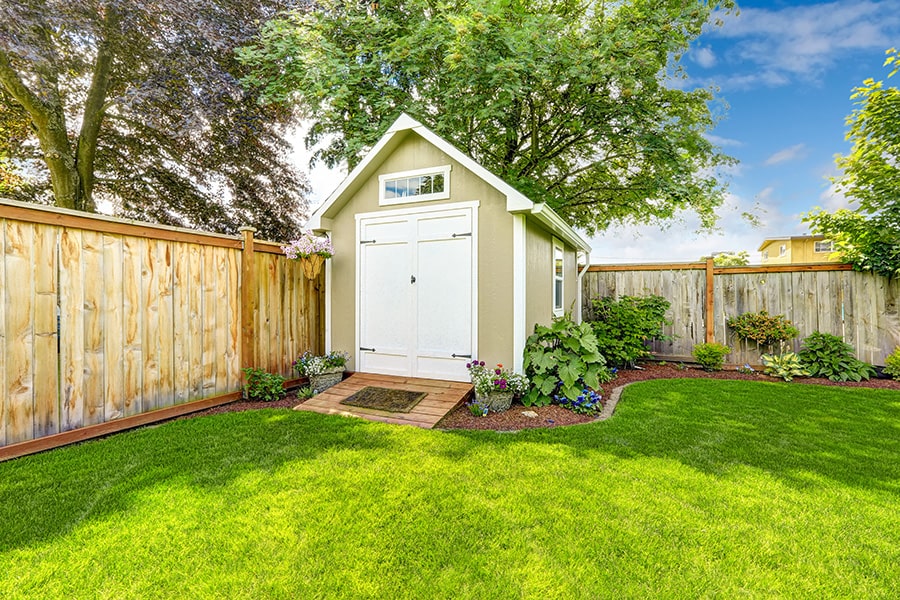 shed in backyard covered by coverage b other structures insurance