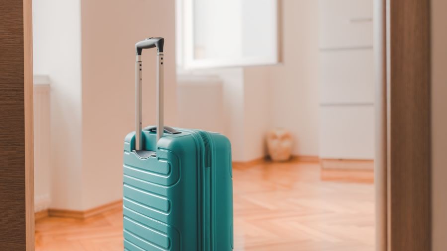 suitcase left behind at airbnb - vacation rental insurance